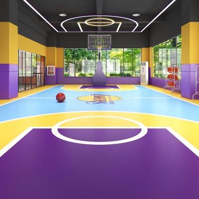 4.5mm Weatherproofbasketball court all